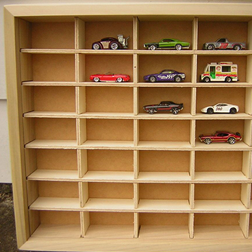 Wood Diecast Storage